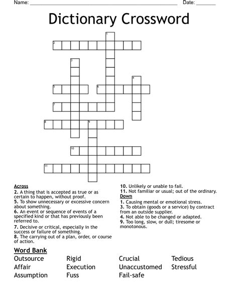 dictionary crosswords|Crossword Dictionary 